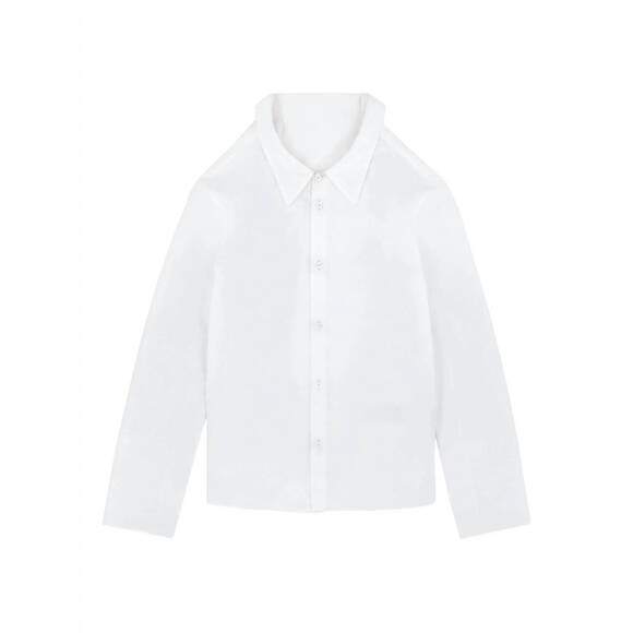NEW MAISON MARGIELA women's long-sleeved shirt in white - Picture 4 of 4